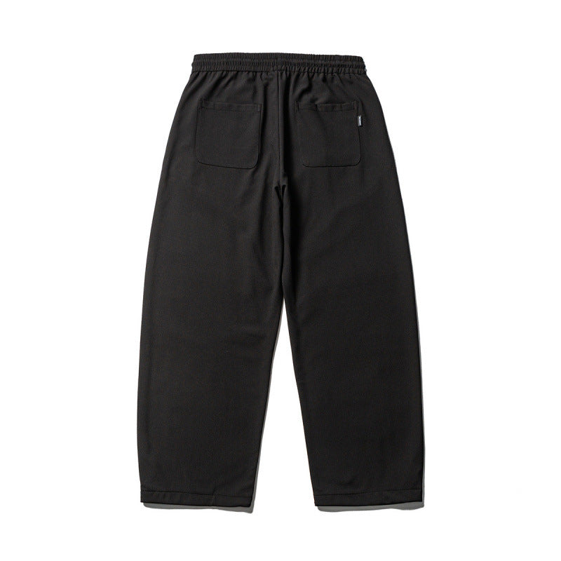 Men's Casual Jogging Pants with Elastic Waistband and Drawstring Chichicherry