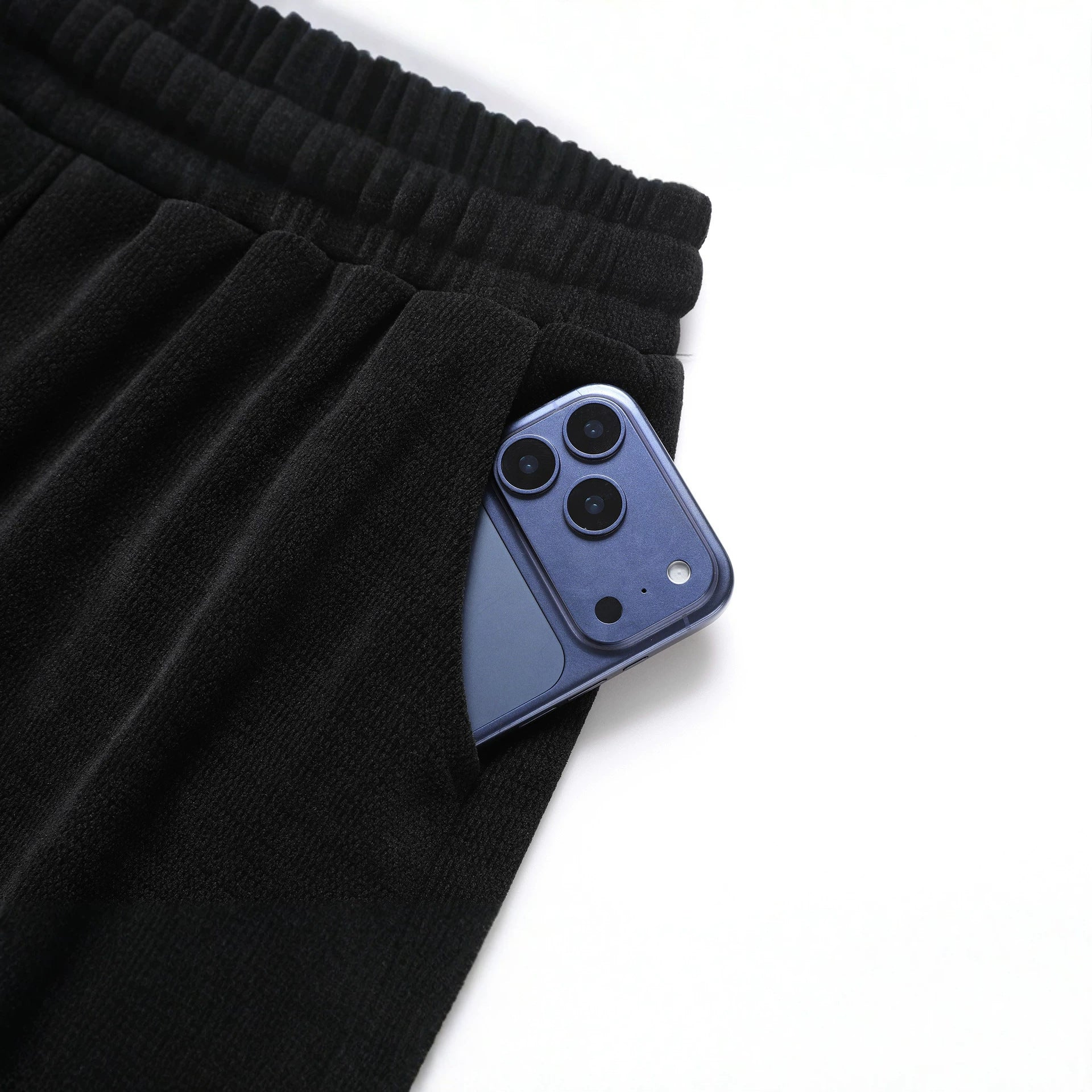 Men's Casual Knit Sweatpants with Drawstring Chichicherry