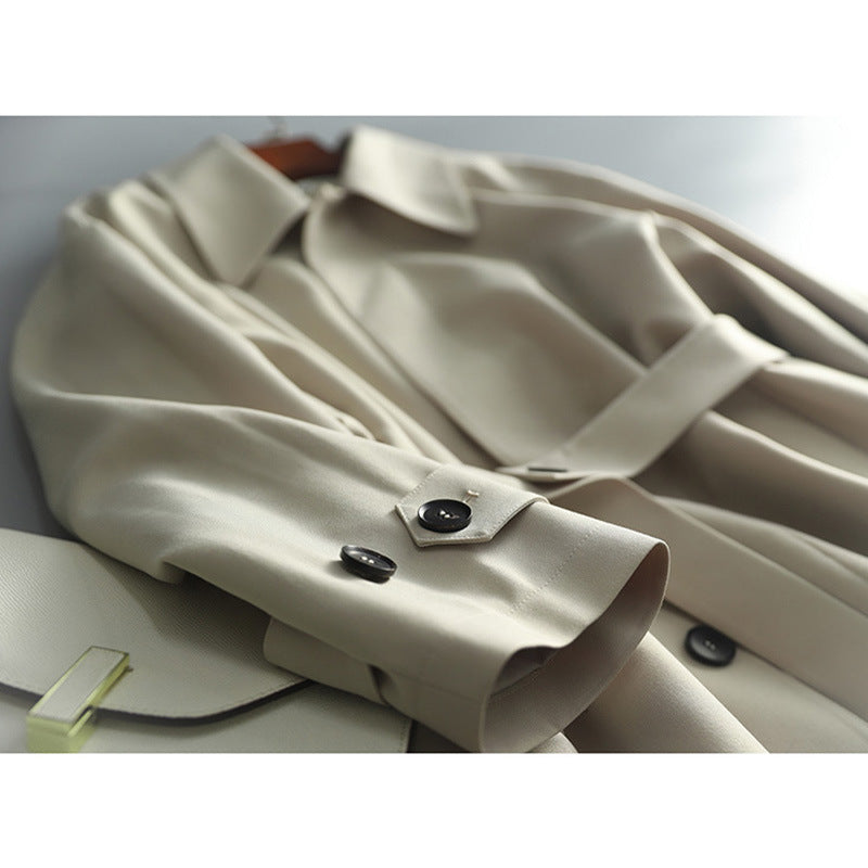 Women's Elegantly Cut Trench Coat Chichicherry
