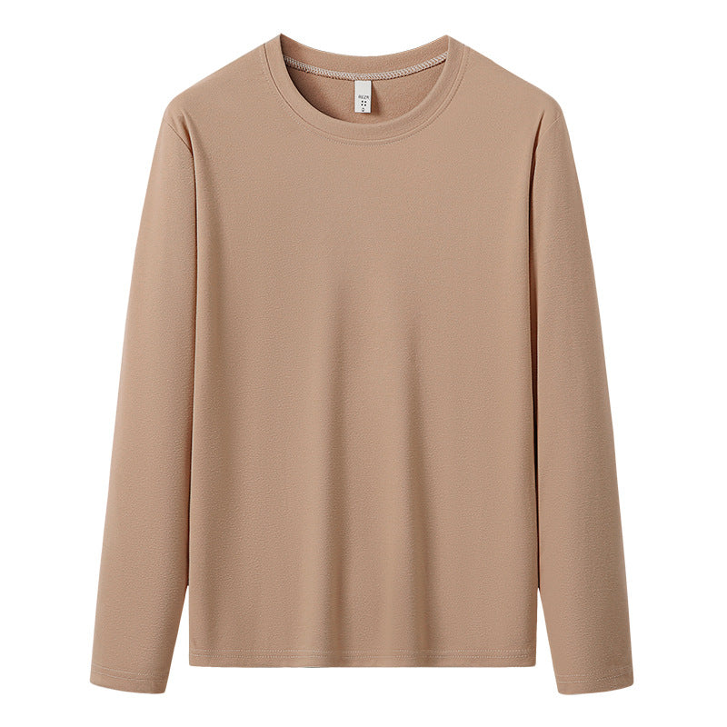 Men's Long-Sleeved Crew Neck Basic Sweatshirt made of Soft Cotton Blend Chichicherry