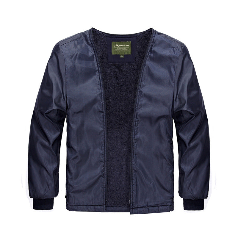 Men's hooded parka with teddy lining and multifunctional utility pockets Chichicherry