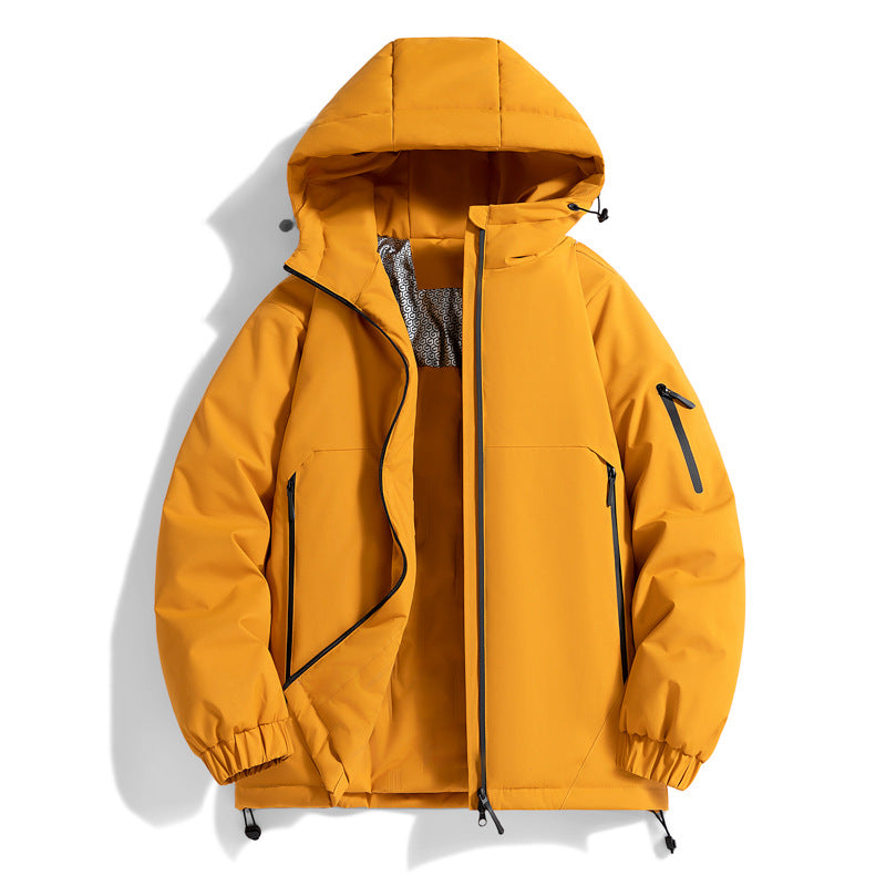 Unisex Warmer water-repellent quilted parka with technical hood Chichicherry