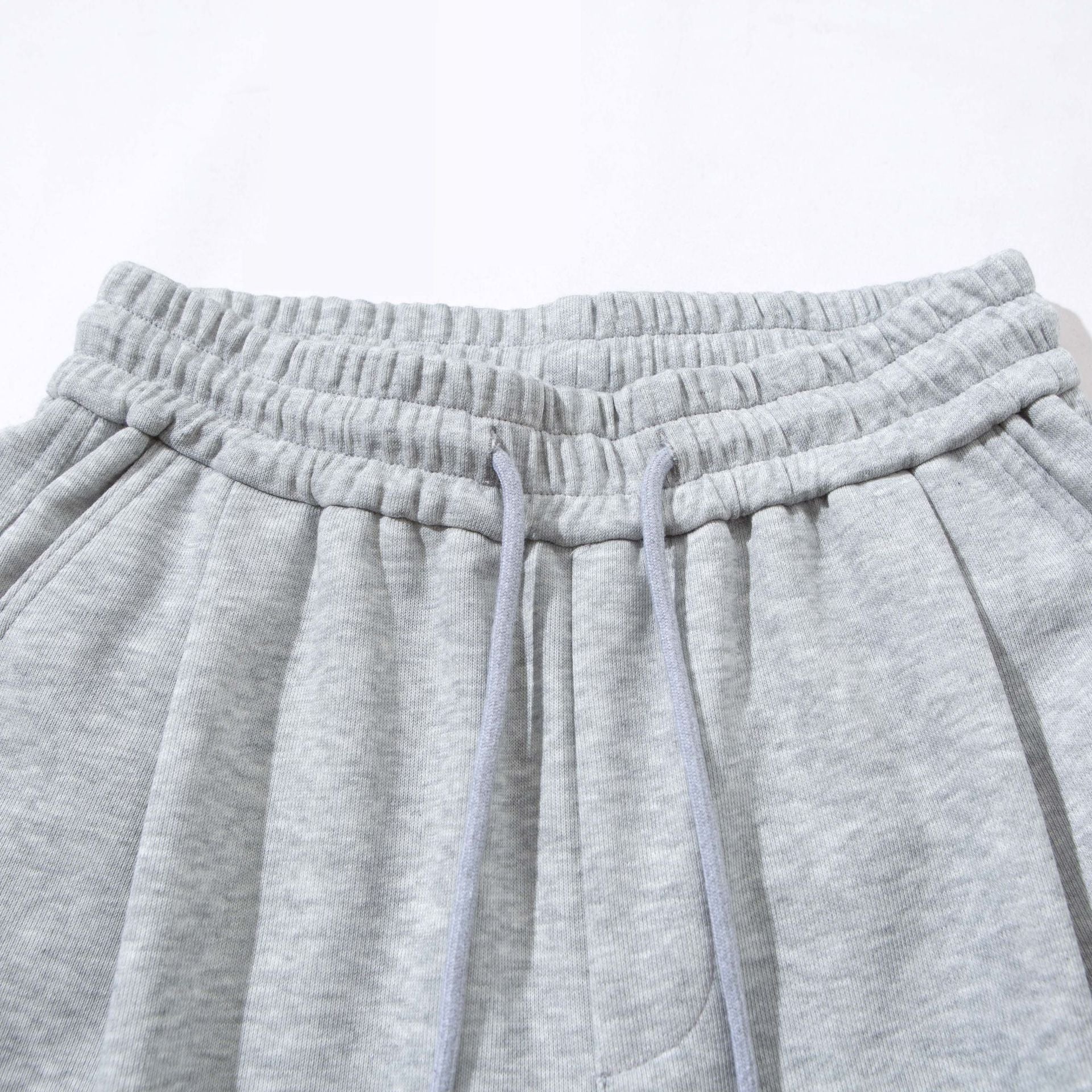 Women's Wide Cropped Sweatpants with Drawstring, Cargo Pockets and Zipper Details Chichicherry