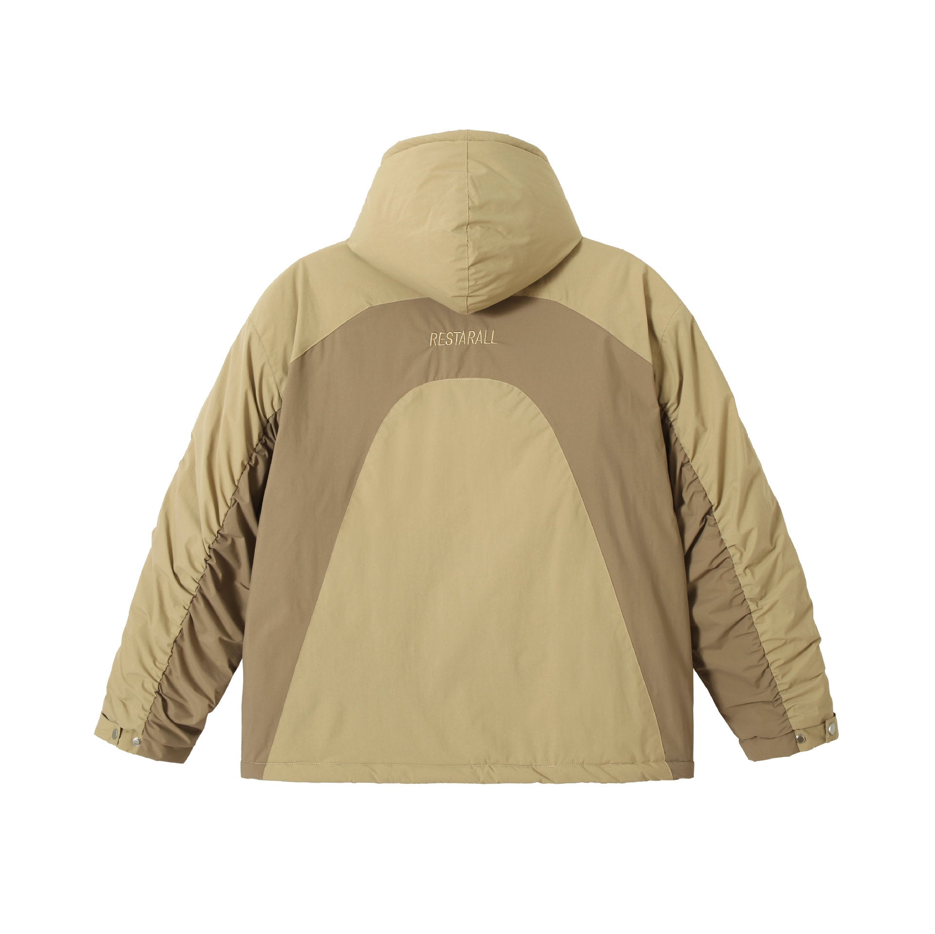 Men's waterproof camouflage field jacket with hood, thermal insulation and utility details Chichicherry