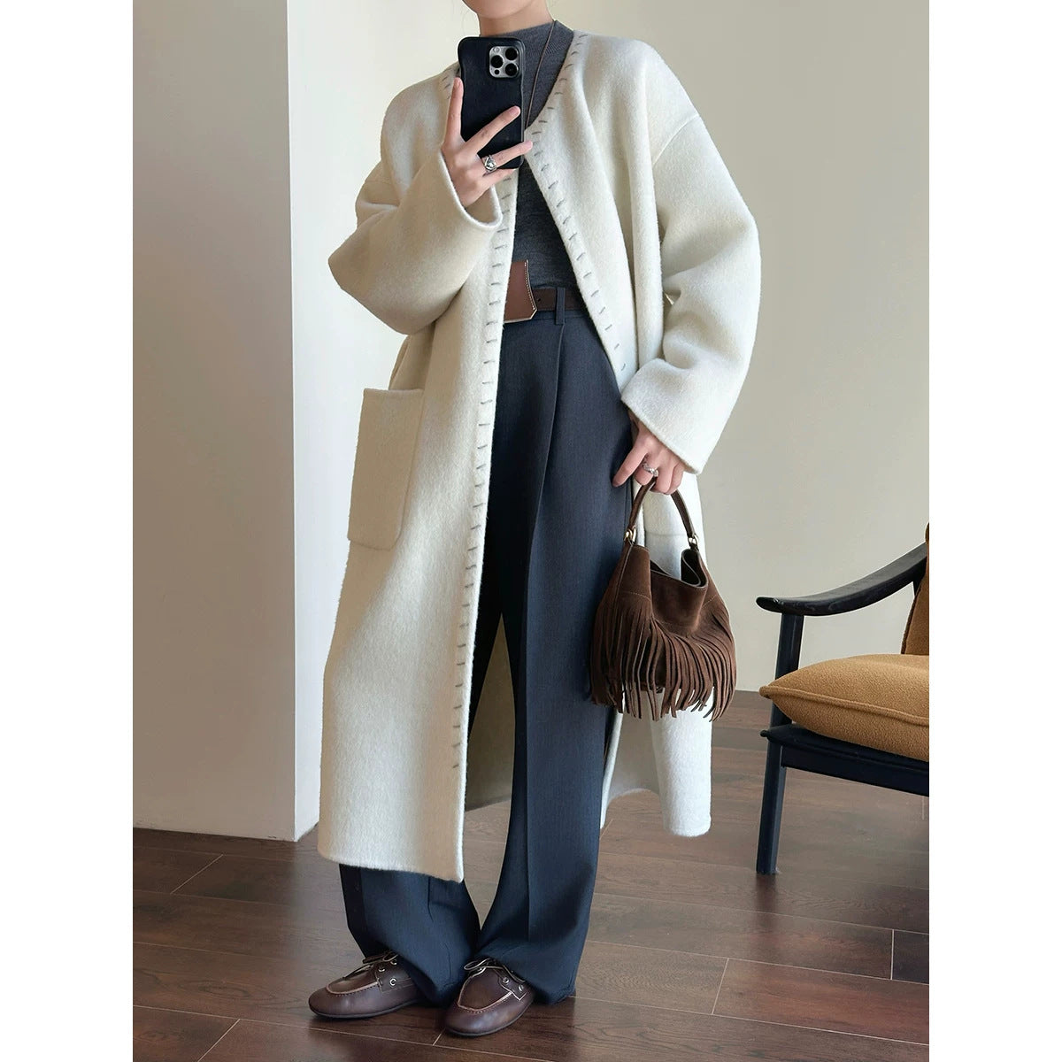 Ladies Elegant and Comfortable Wide Trousers Drune