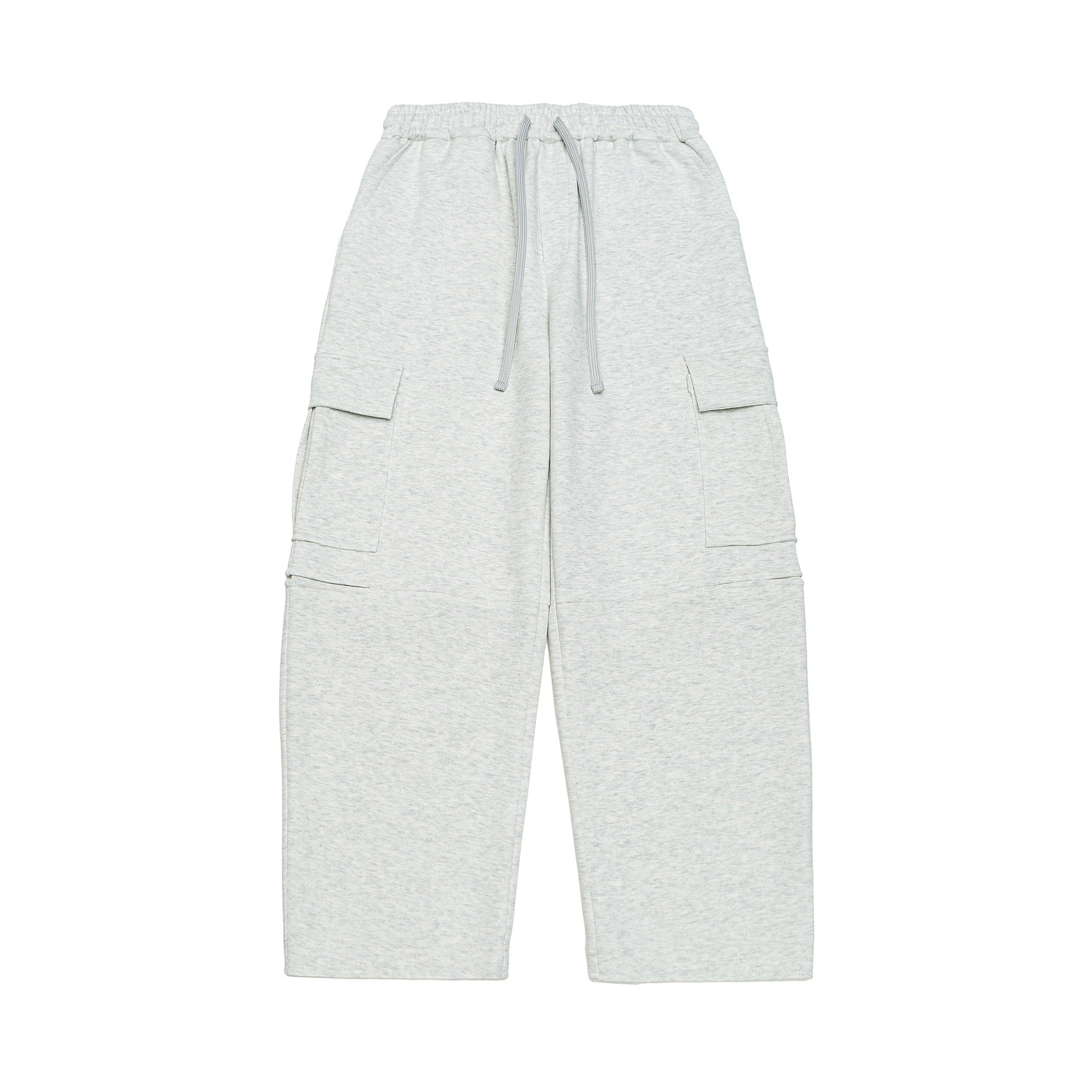 Women’s cargo sweatpants with drawstring waistband and patch pockets Chichicherry