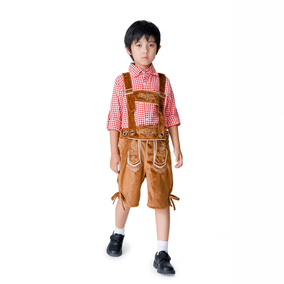 Boys' traditional shorts with elegant embroidery Chichicherry