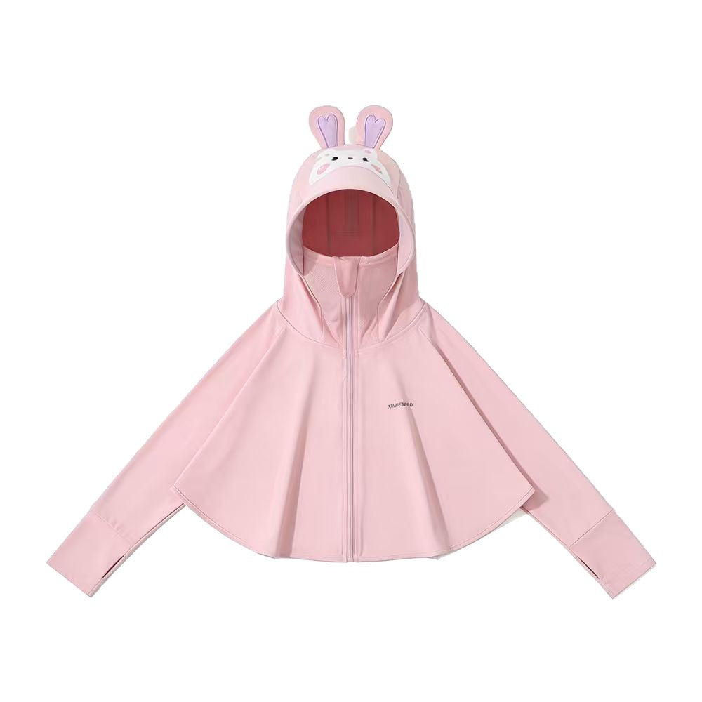 Children's Sun Jacket with Cute Frog Design Chichicherry