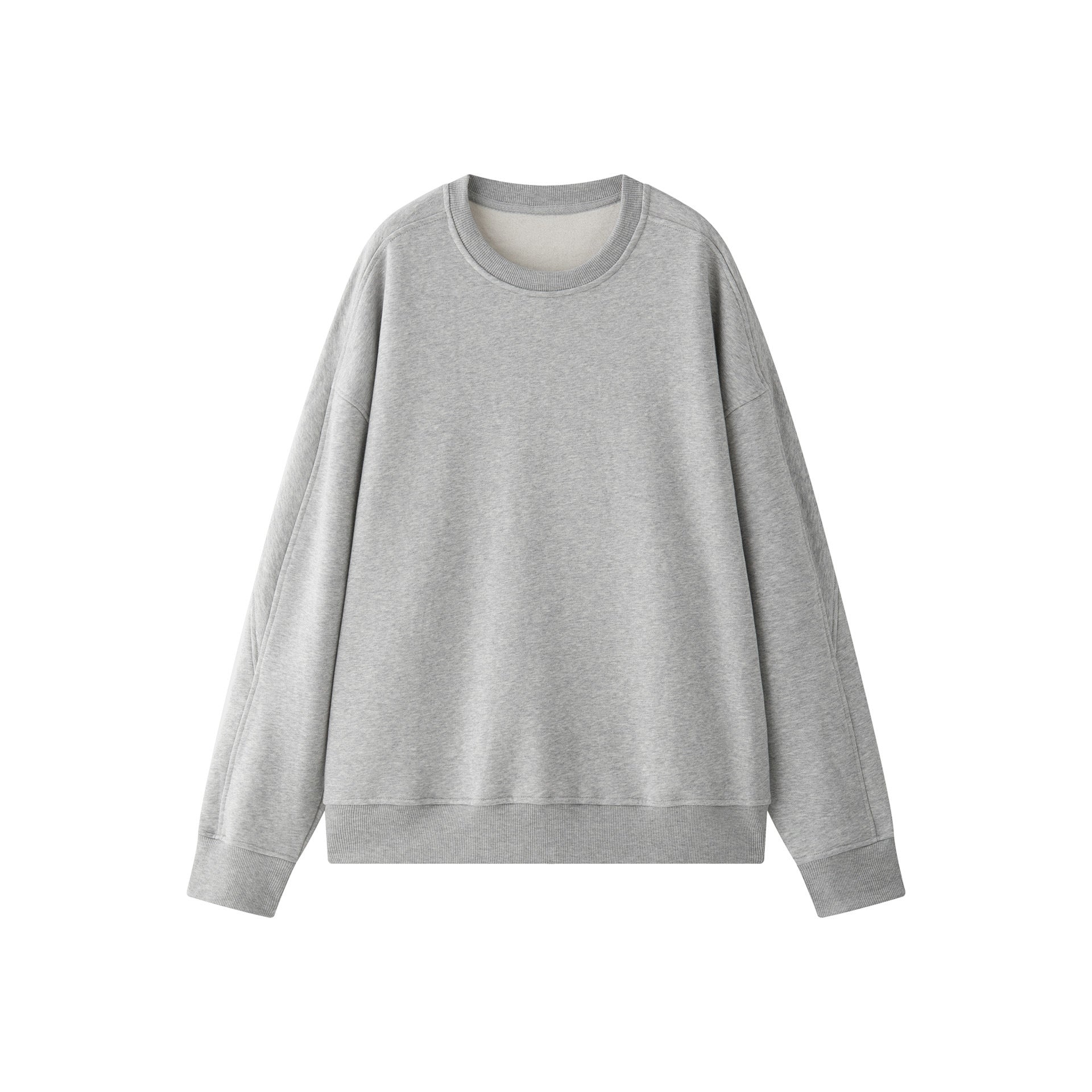 Women Oversize Sweatshirt made of French Terry with dropped shoulder and elastic hem Chichicherry