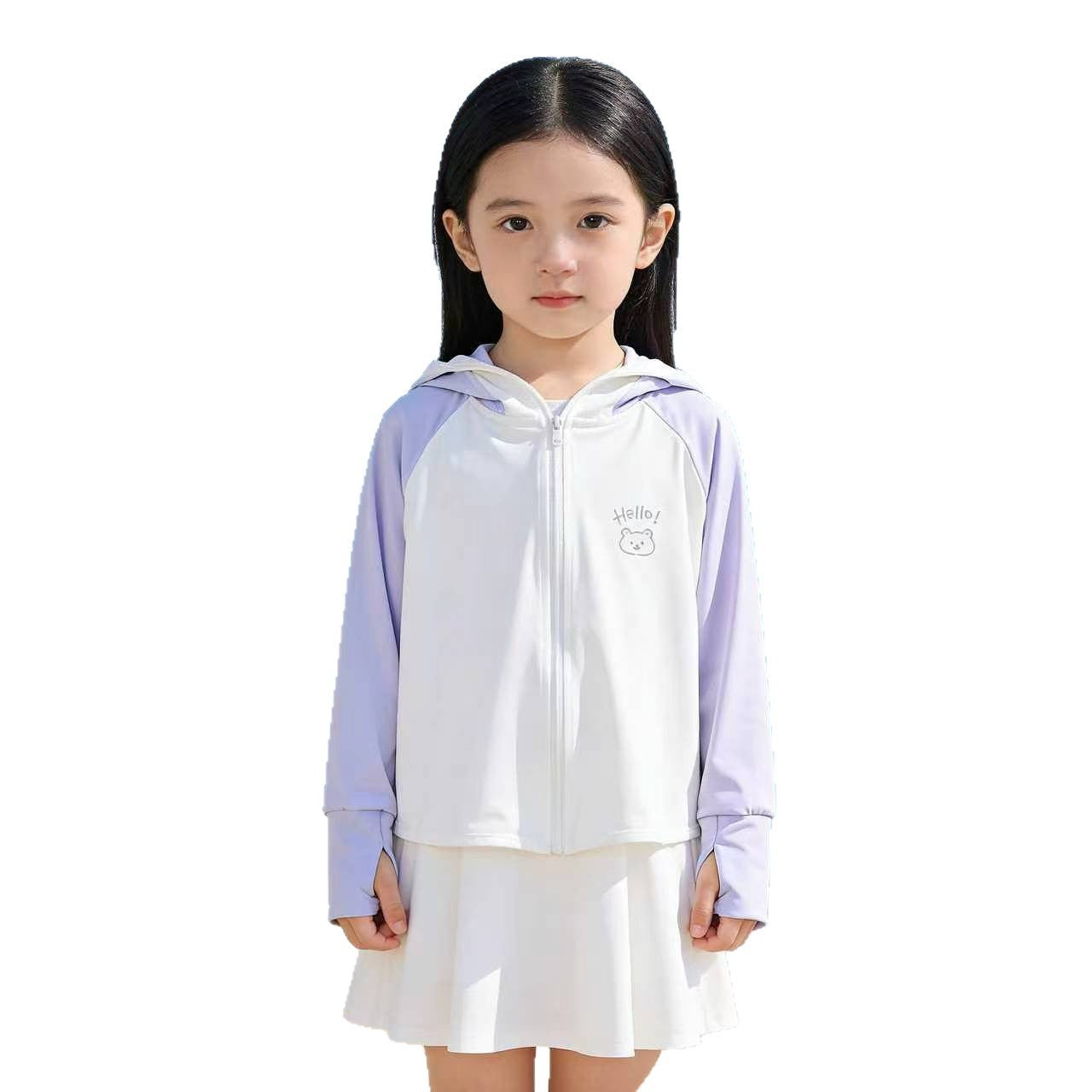 Women's Summer UV Protection Jacket with Hood Chichicherry
