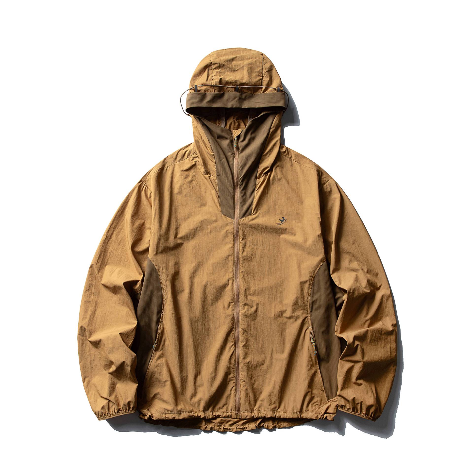Unisex ultralight technical hoodie with windproof, water-repellent shell Chichicherry