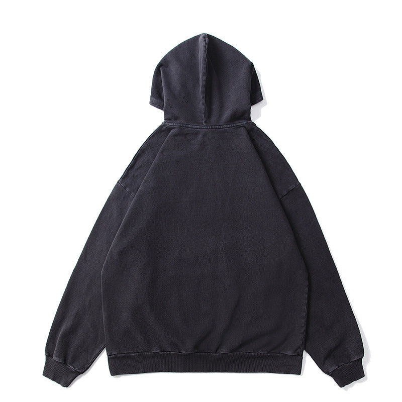 Unisex Oversized Hoodie with Kangaroo Pocket and Vintage Wash Chichicherry