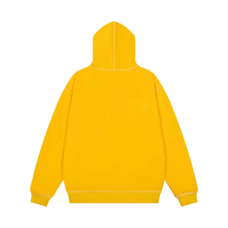 Unisex Oversize Hoodie Jacket with Full Zip and Number Applications Chichicherry