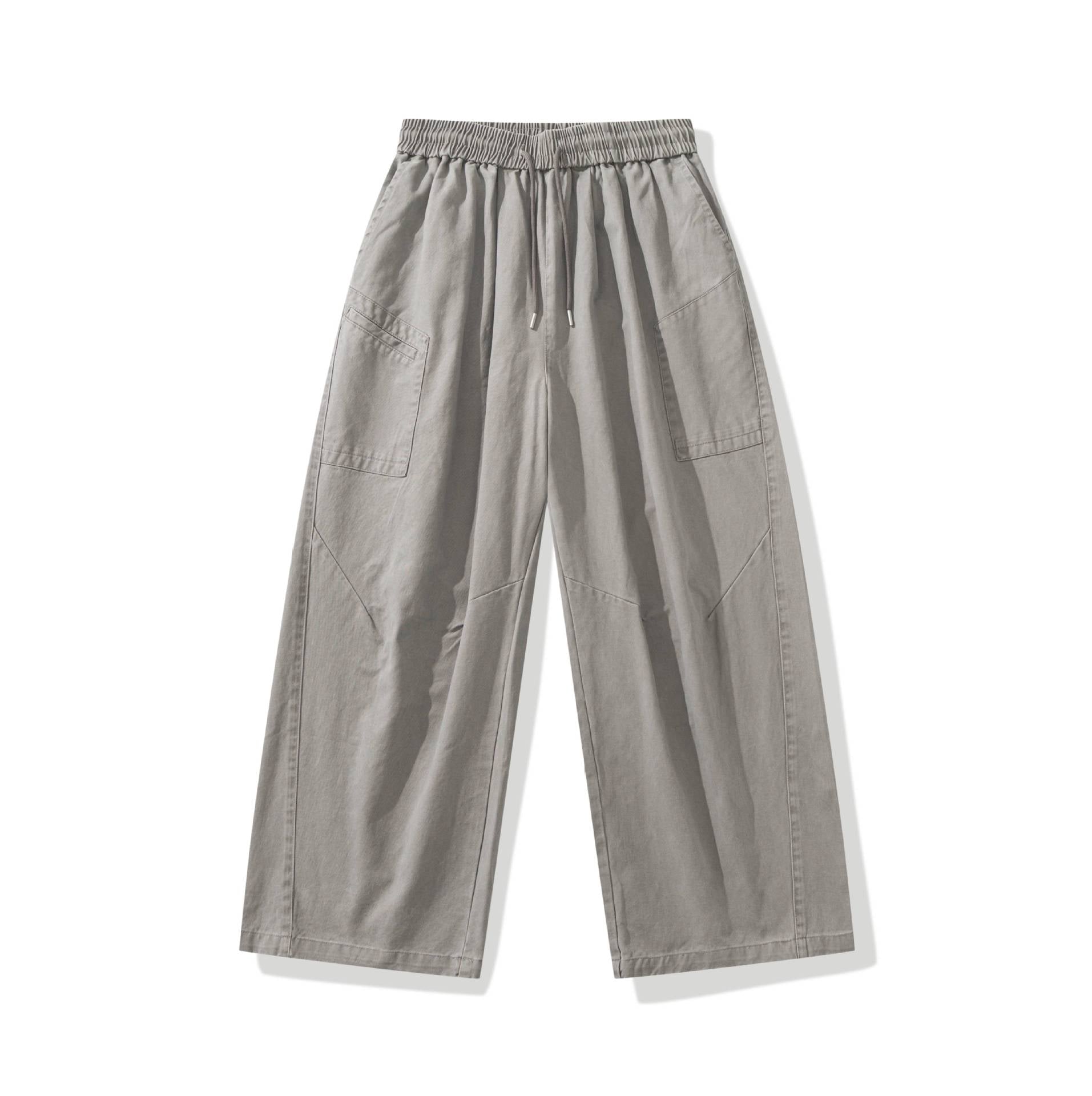 Women's loose Cargo pants with elastic waistband and drawstring Chichicherry