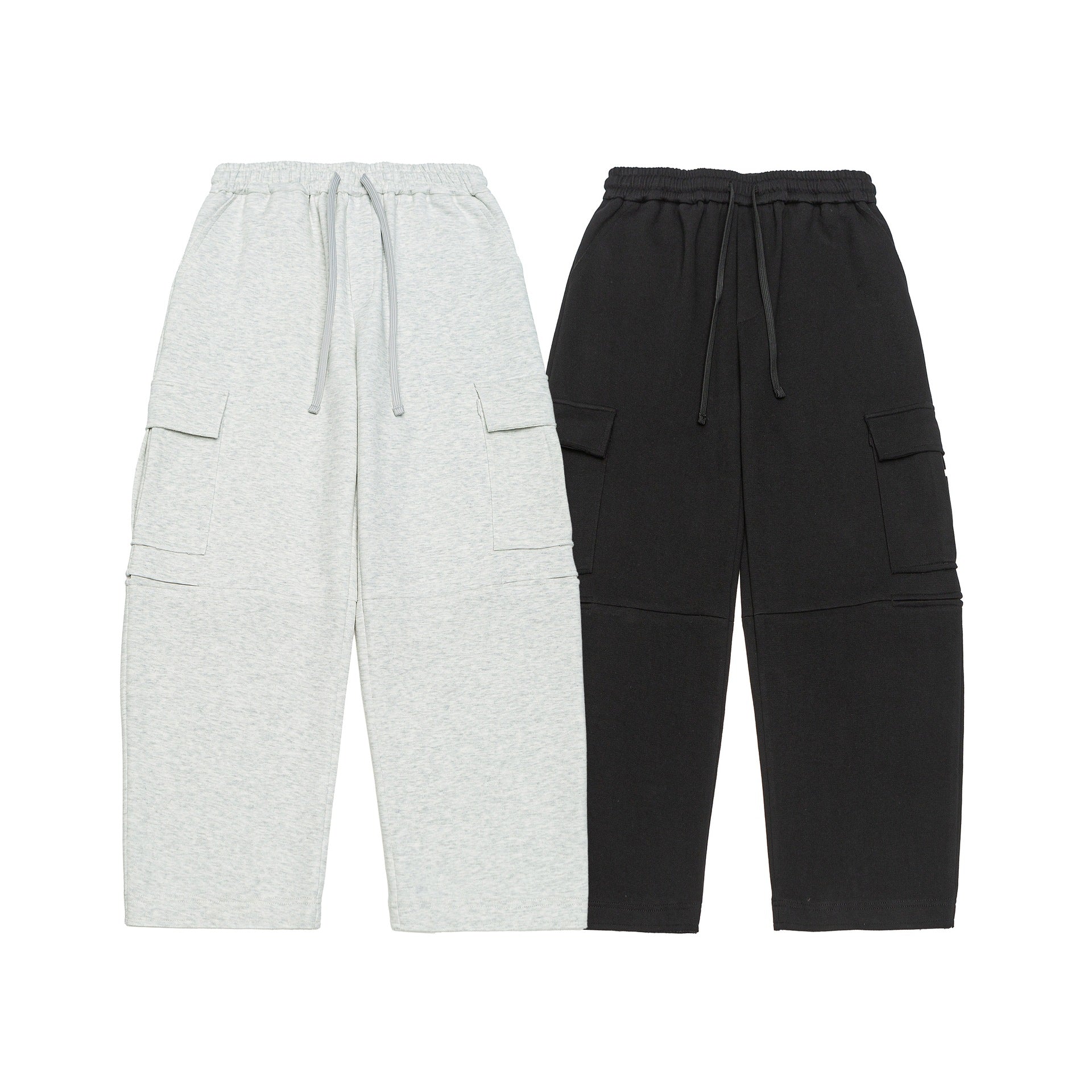 Women’s cargo sweatpants with drawstring waistband and patch pockets Chichicherry