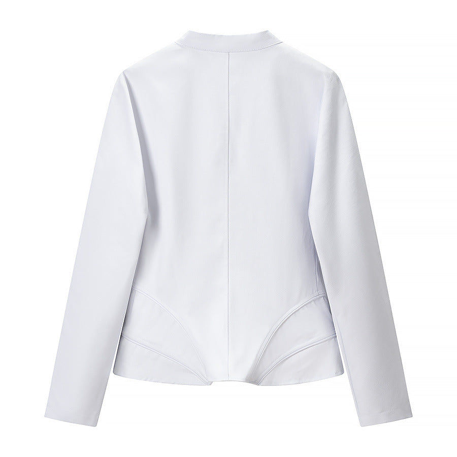 Ladies Shaping Corset Jacket with Tailored Cut and Stand-Up Collar Chichicherry