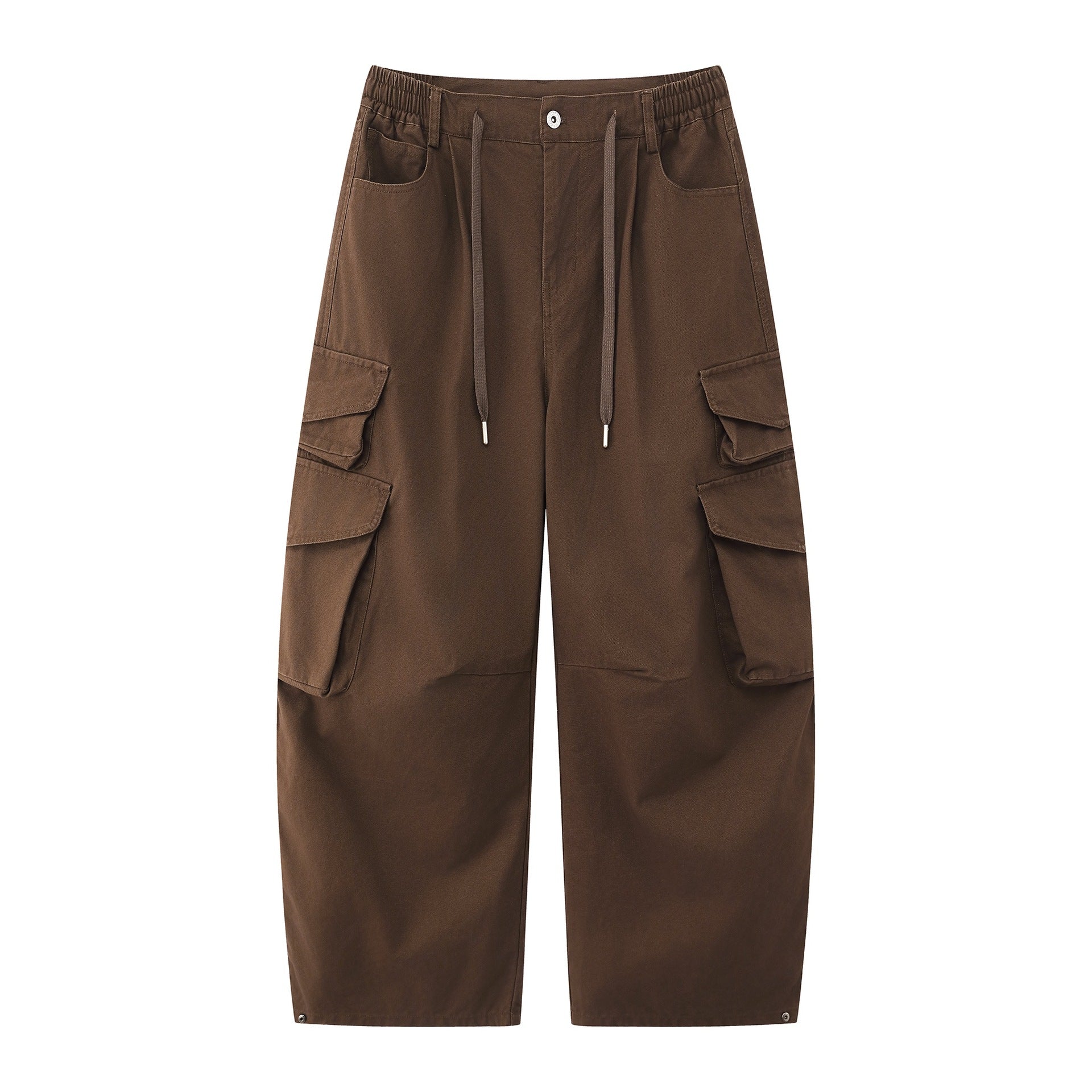 Ladies Utility Cargo Culotte with wide leg, elastic waistband and flap pockets Chichicherry