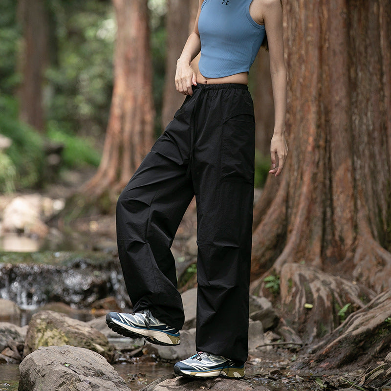 Women's loose technical trekking pants Chichicherry