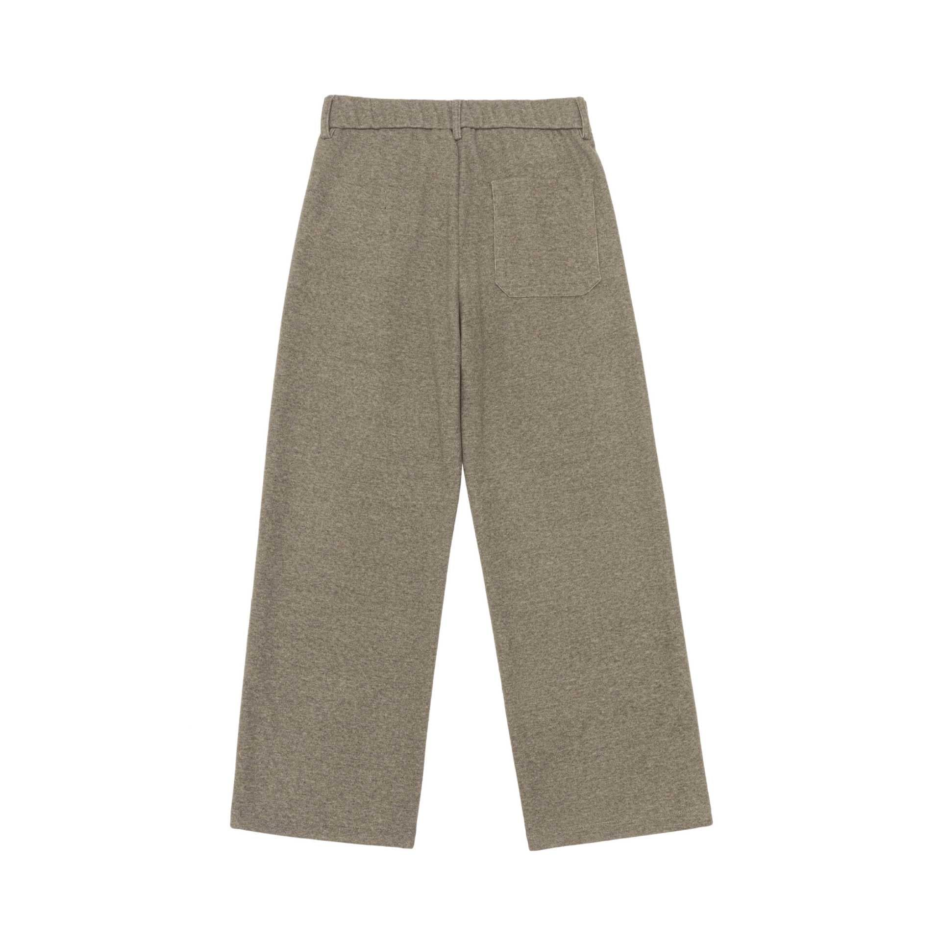 Women's high-waisted pleated jersey pants with wide leg Chichicherry