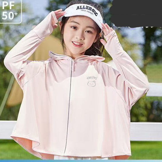 Girl Breathable UV Protection Jacket Chichicherry