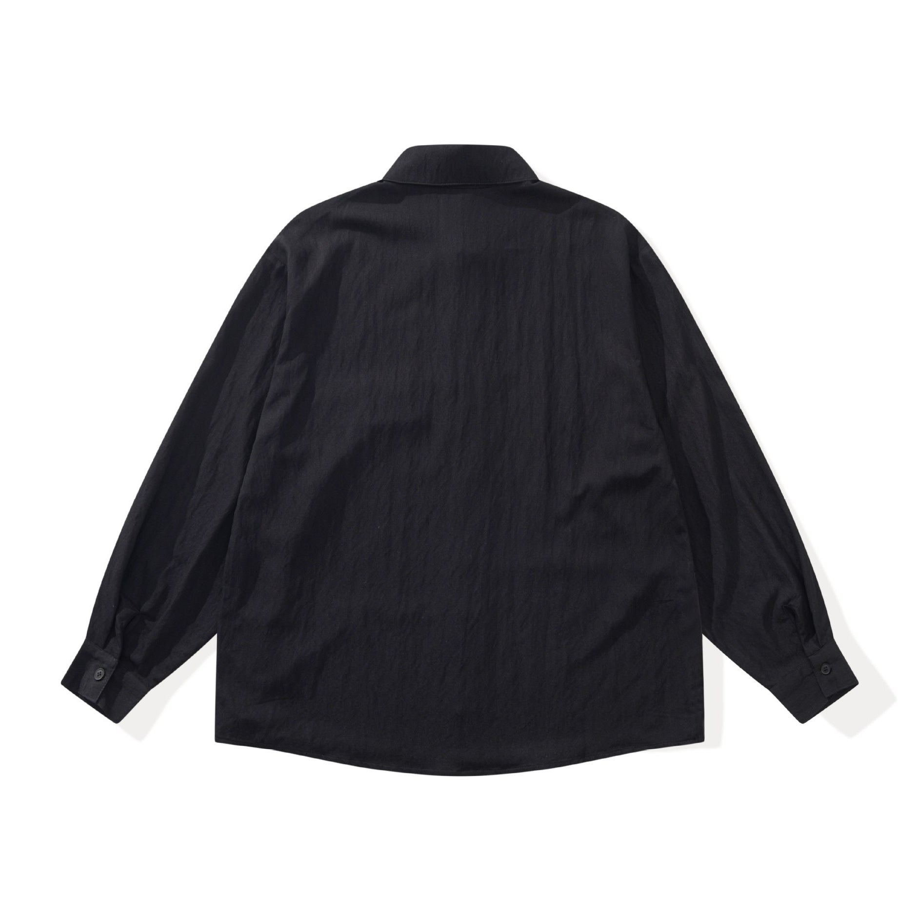 Unisex Oversized Shirt Jacket in Patchwork Design Chichicherry
