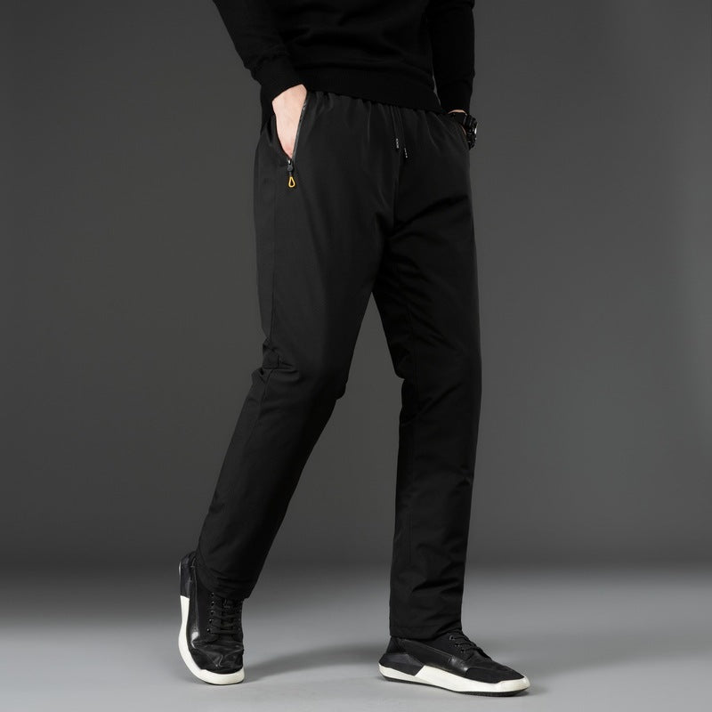 Men's Technical Jogging Pants with High Comfort Waistband, Tapered Cut and Stretch Fabric Chichicherry