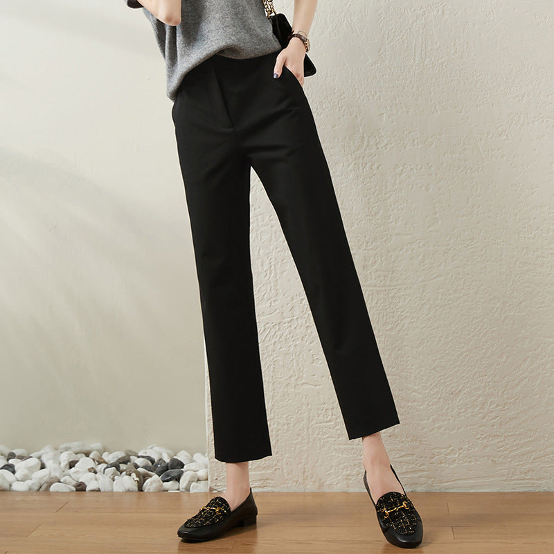 Women's Elegant and Comfortable Trousers with Slim Fit Drune