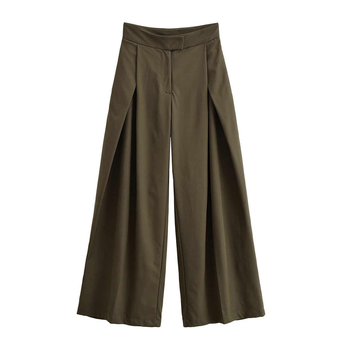 Women Tailored Short Trench with Tie Belt and Oversized Sleeves Chichicherry