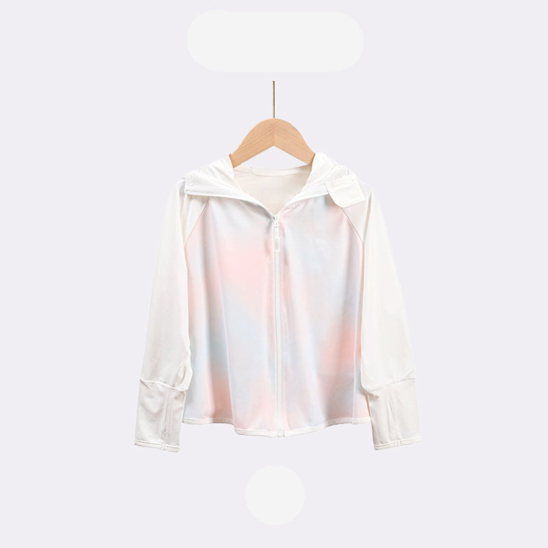 Children's UV protection jacket with hood and breathable properties Chichicherry