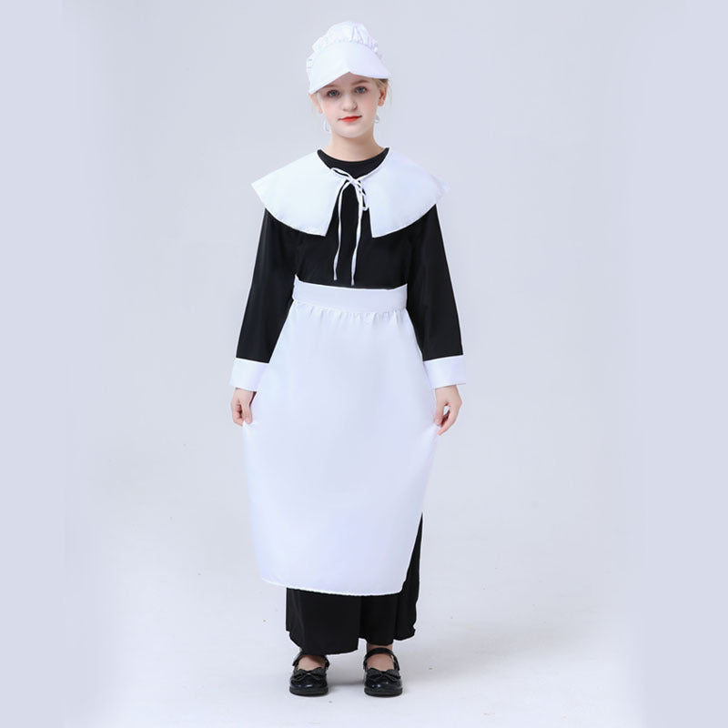 Girl nostalgic maid costume Chichicherry