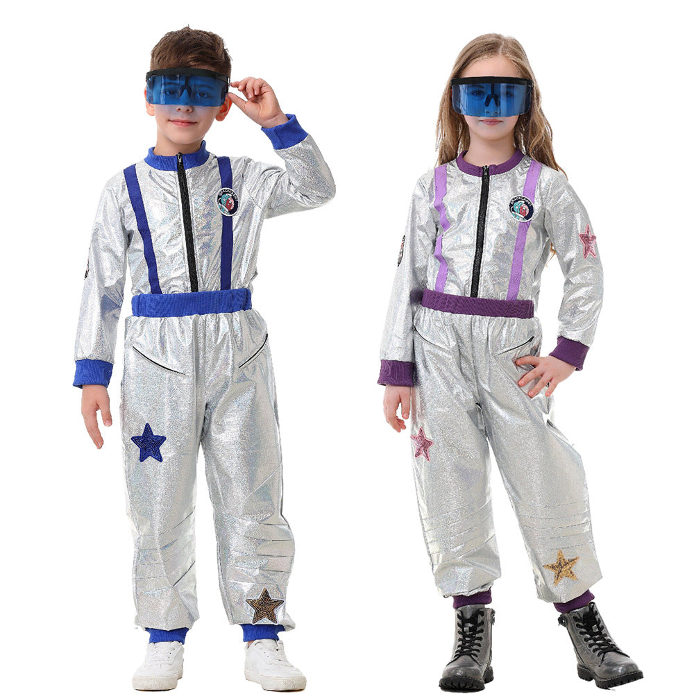 Boys' spacesuit with shimmering details Chichicherry