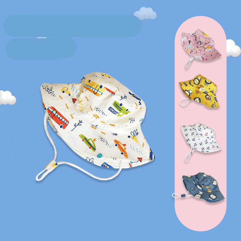 Kids' sun hat with cheerful designs Chichicherry