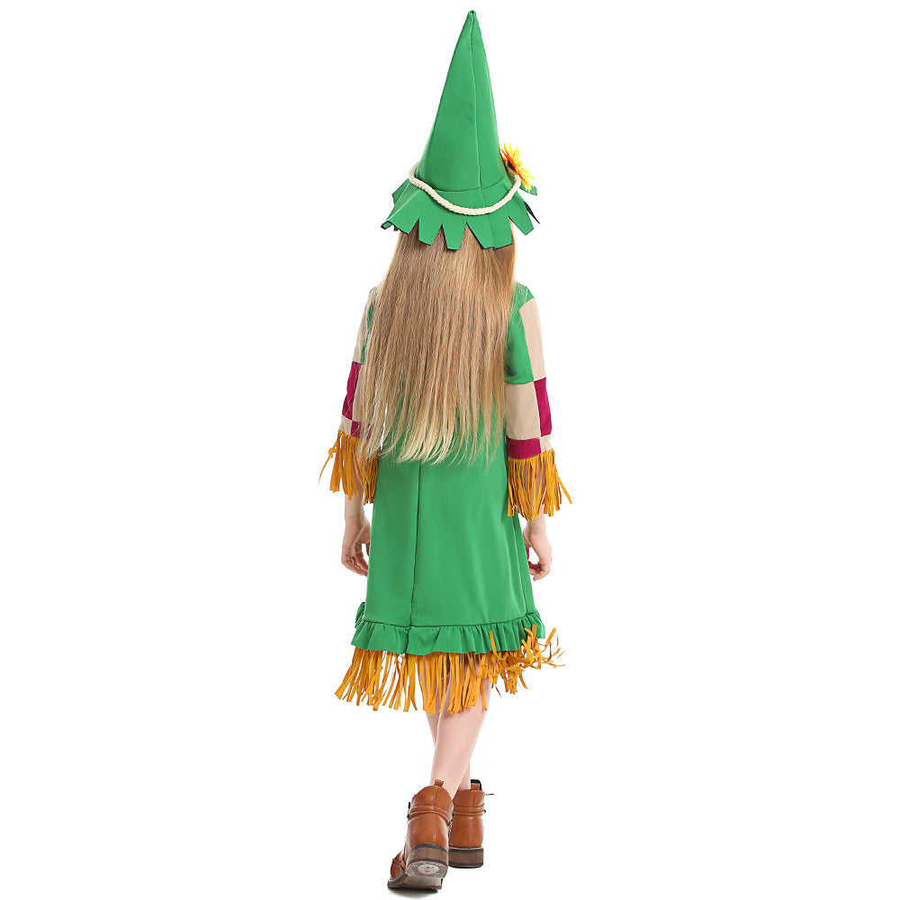 Girl Scarecrow Costume Chichicherry