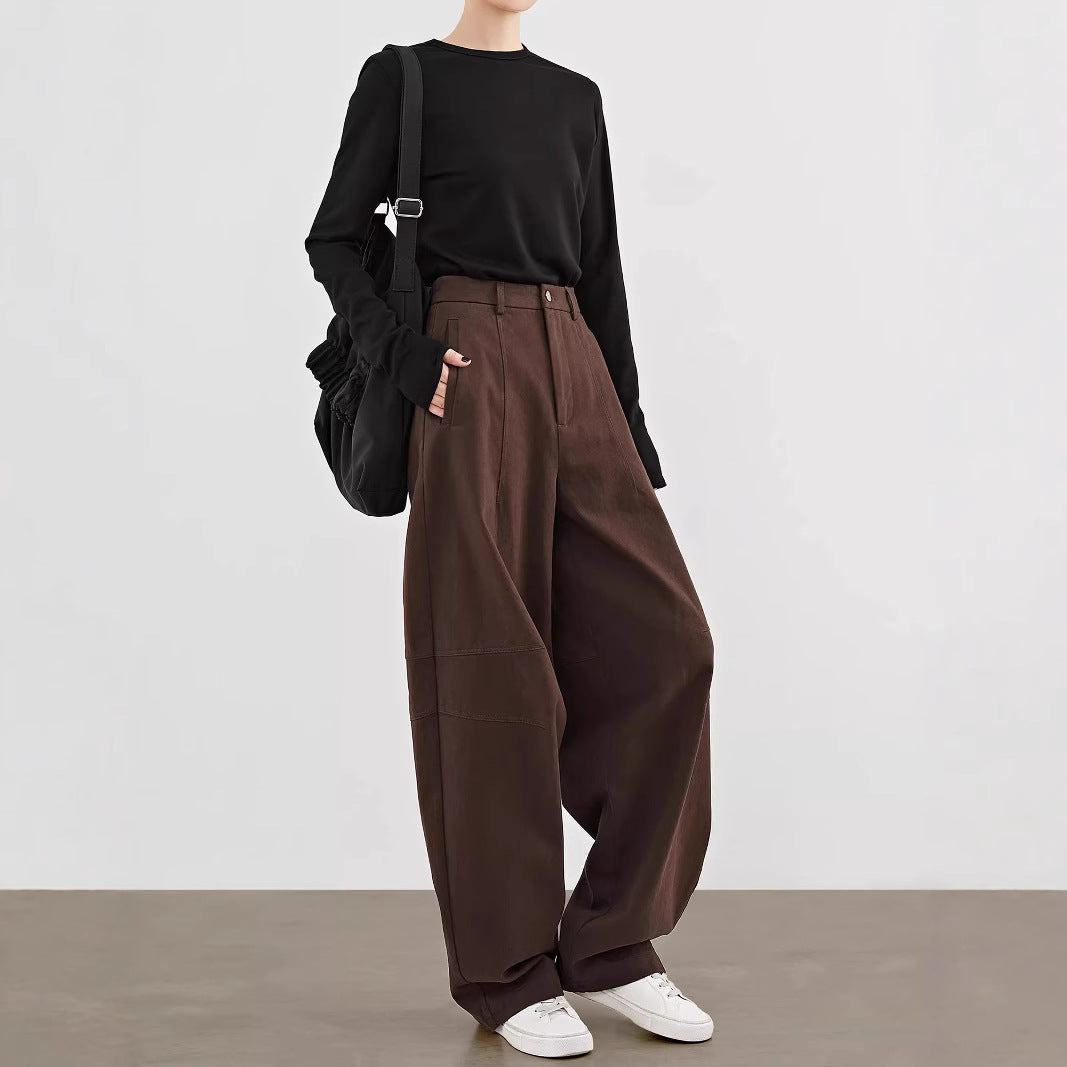 Women Elegant and Comfortable Wide Trousers Drune