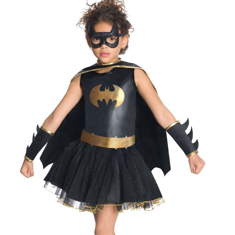 Women's superhero costume with tulle skirt and mask Chichicherry