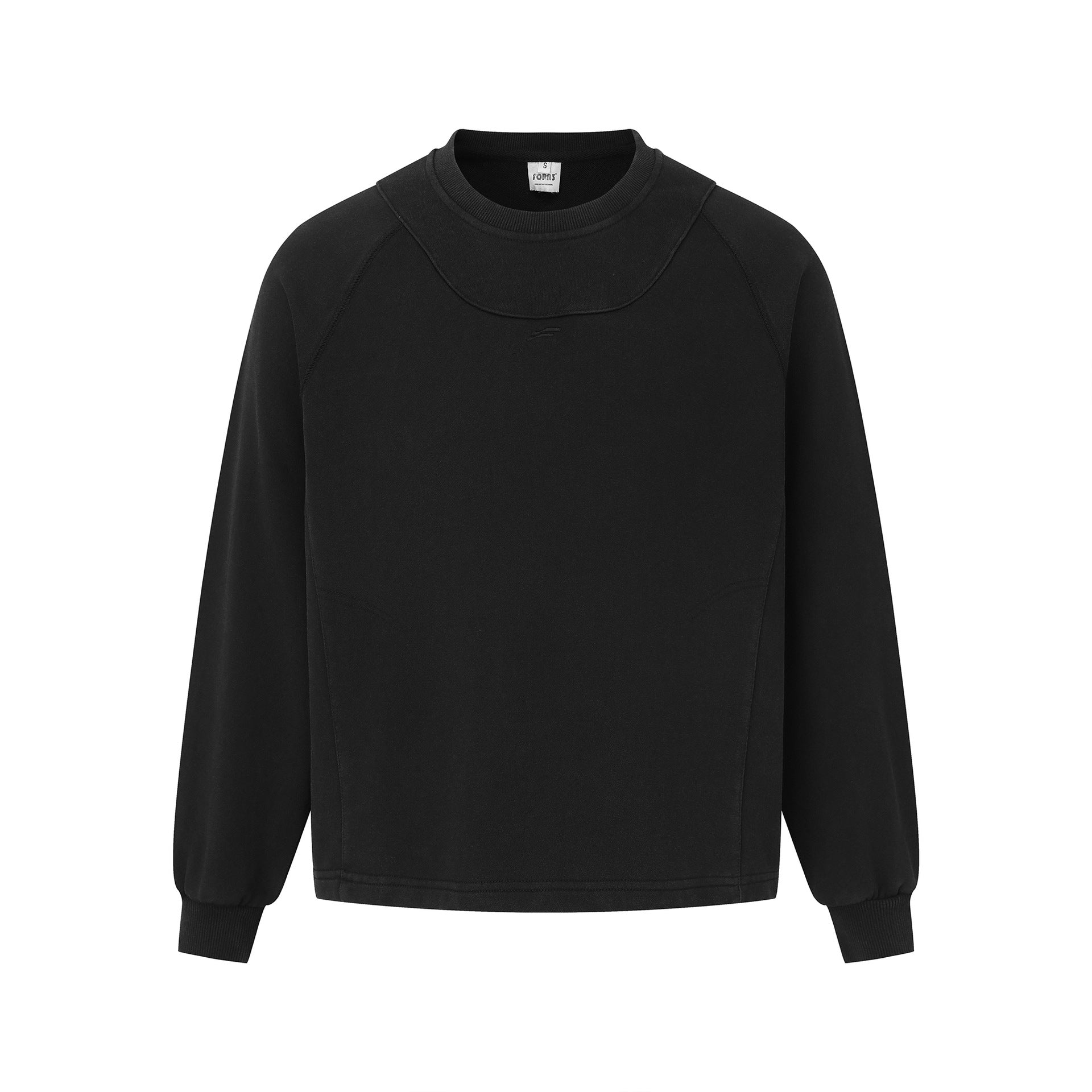 Unisex Oversize Sweatshirt with contrasting chest panel and kangaroo pocket Chichicherry