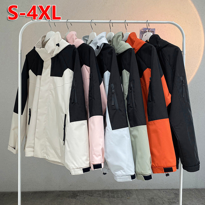 Men's water-repellent technical urban hoodie jacket with ergonomic hood, concealed zipper, and seam-sealed utility pockets Chichicherry