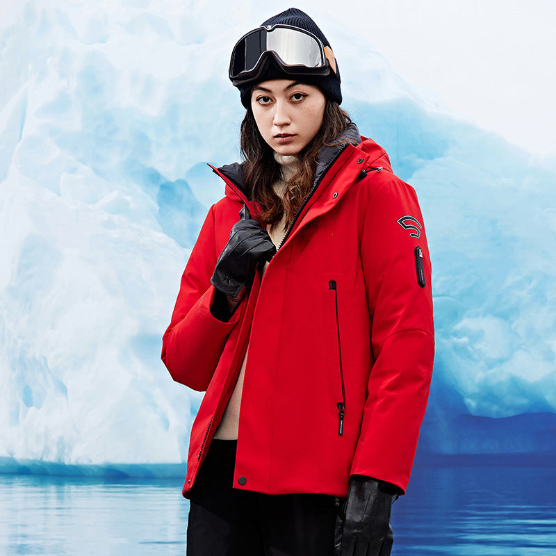 Men's windproof and breathable softshell parka with hood Chichicherry