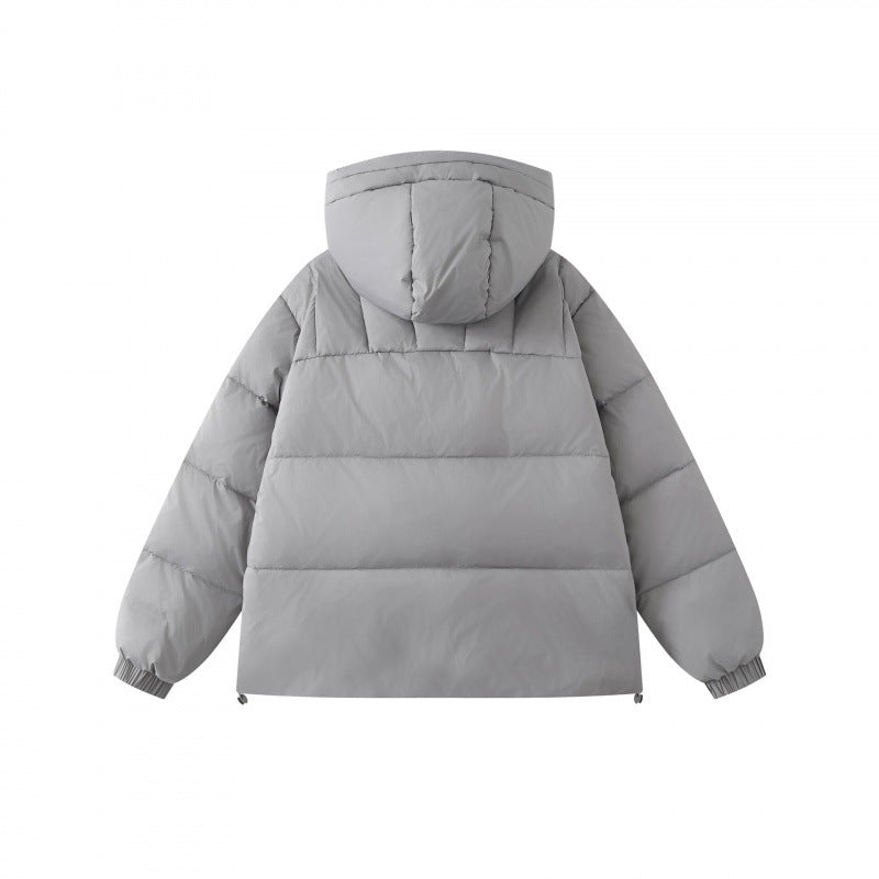 Unisex Padded Hooded Jacket in Oversized Puffer Style Chichicherry