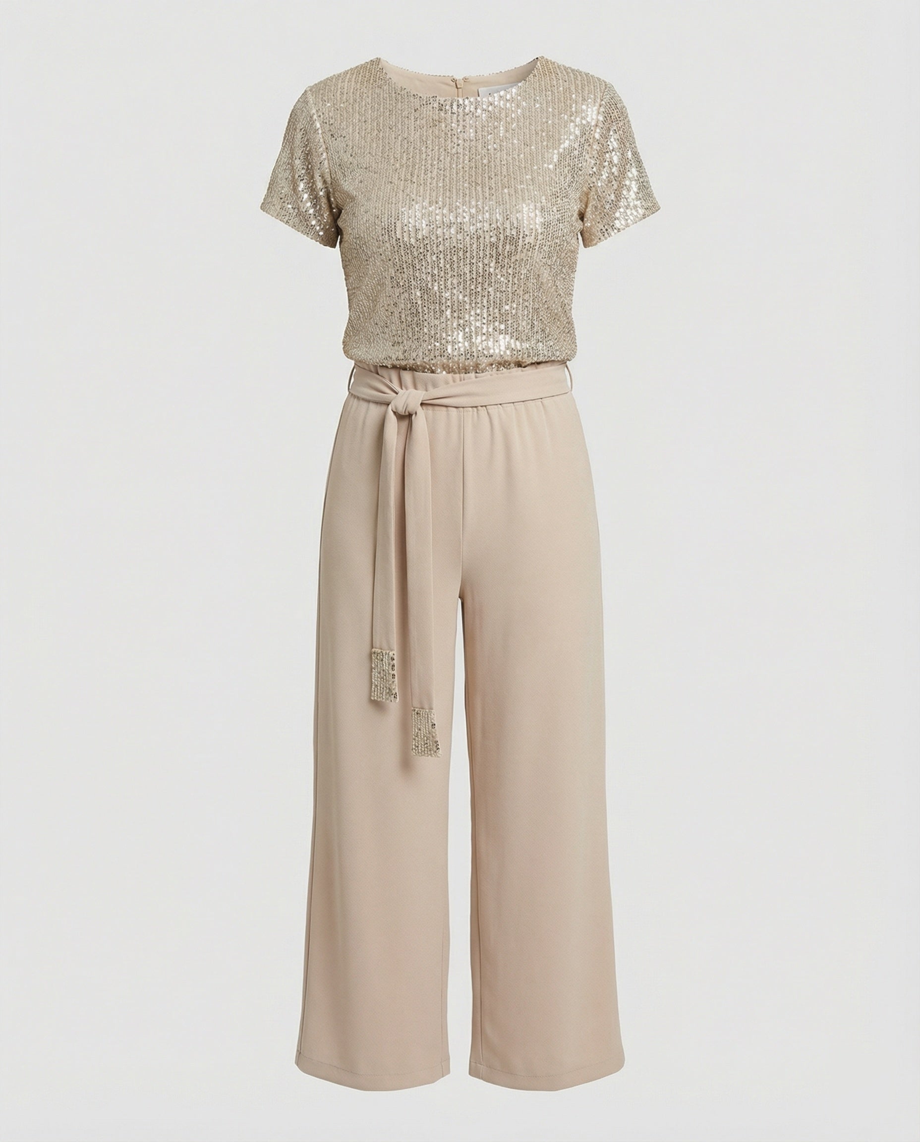 Women Two-Piece Set Sequins Elegant