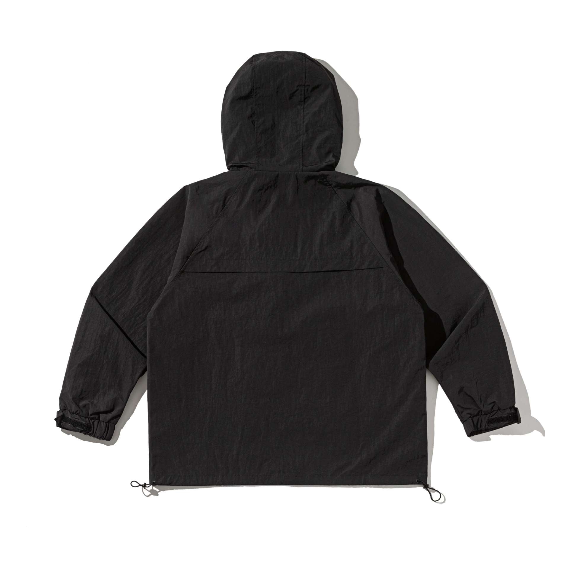 Unisex Technical Parka with Hood, Mesh Ventilation and Adjustable Hem Chichicherry