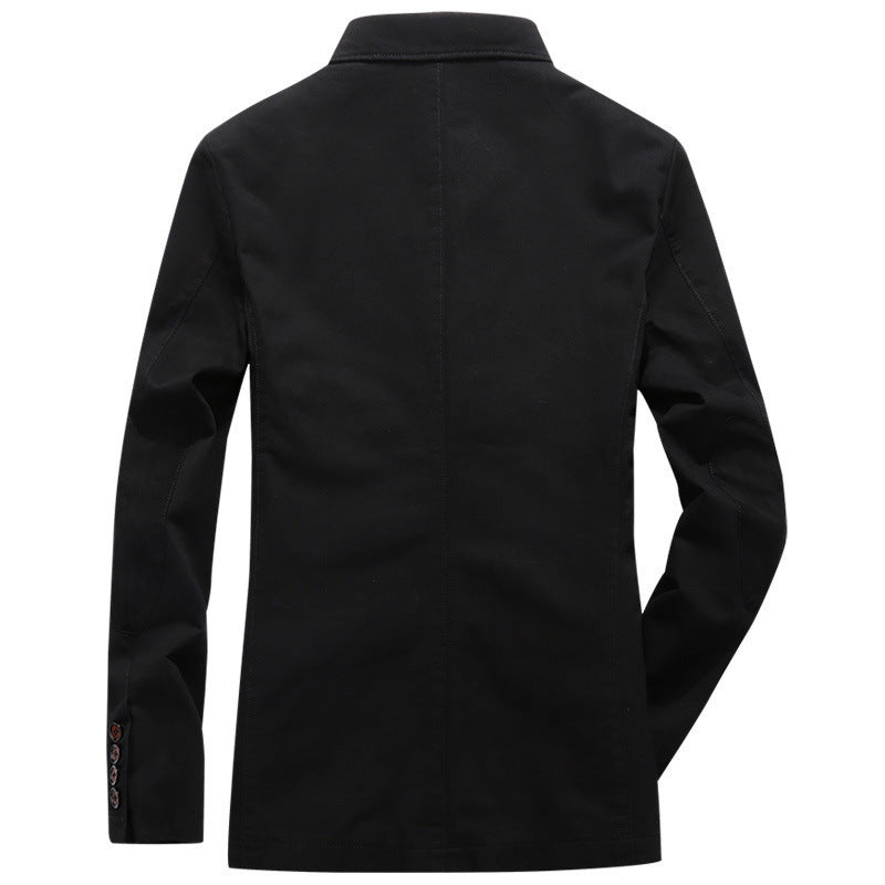Men's Lightweight Cotton Blazer in Casual Look with Checked Lining Chichicherry