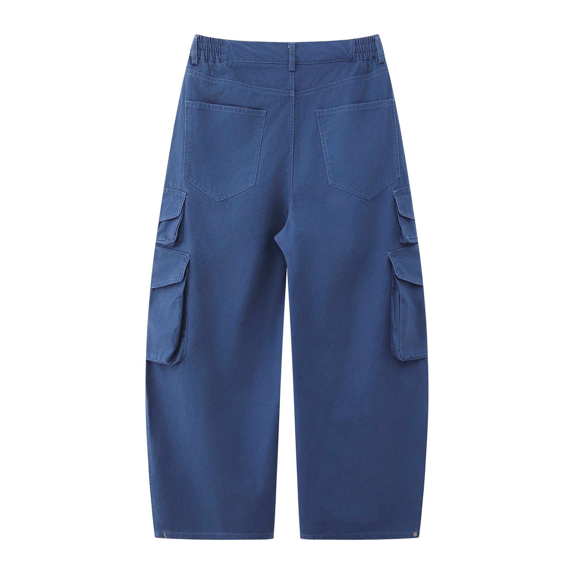 Ladies Utility Cargo Culotte with wide leg, elastic waistband and flap pockets Chichicherry