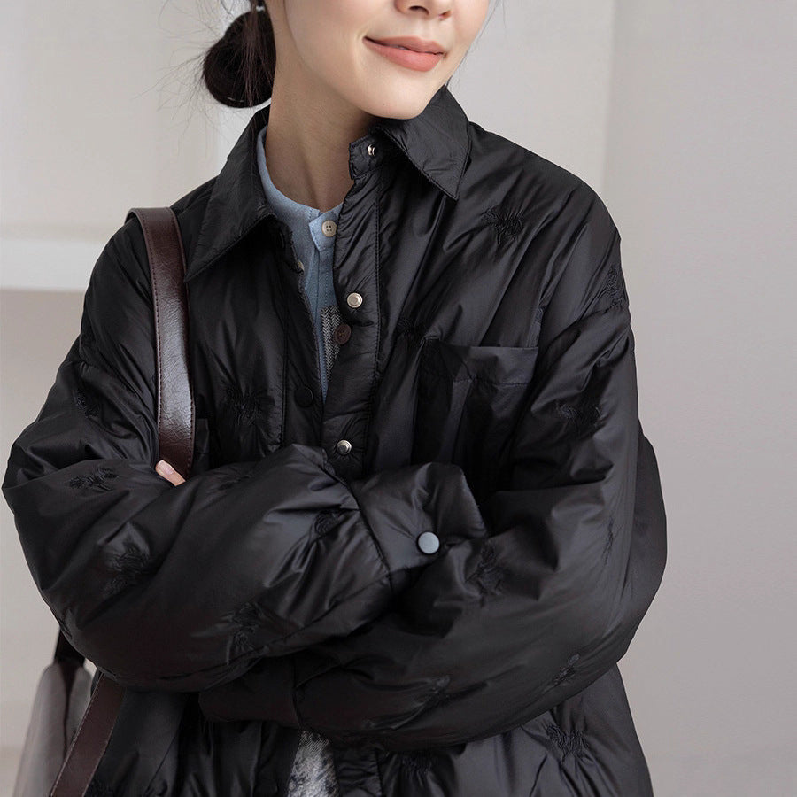 Ladies elegant and padded transitional jacket Drune
