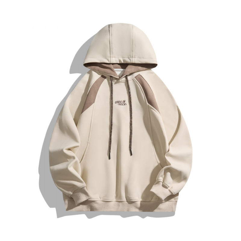 Unisex Oversized Hoodie with contrasting inserts, drawstring and raglan sleeves Chichicherry