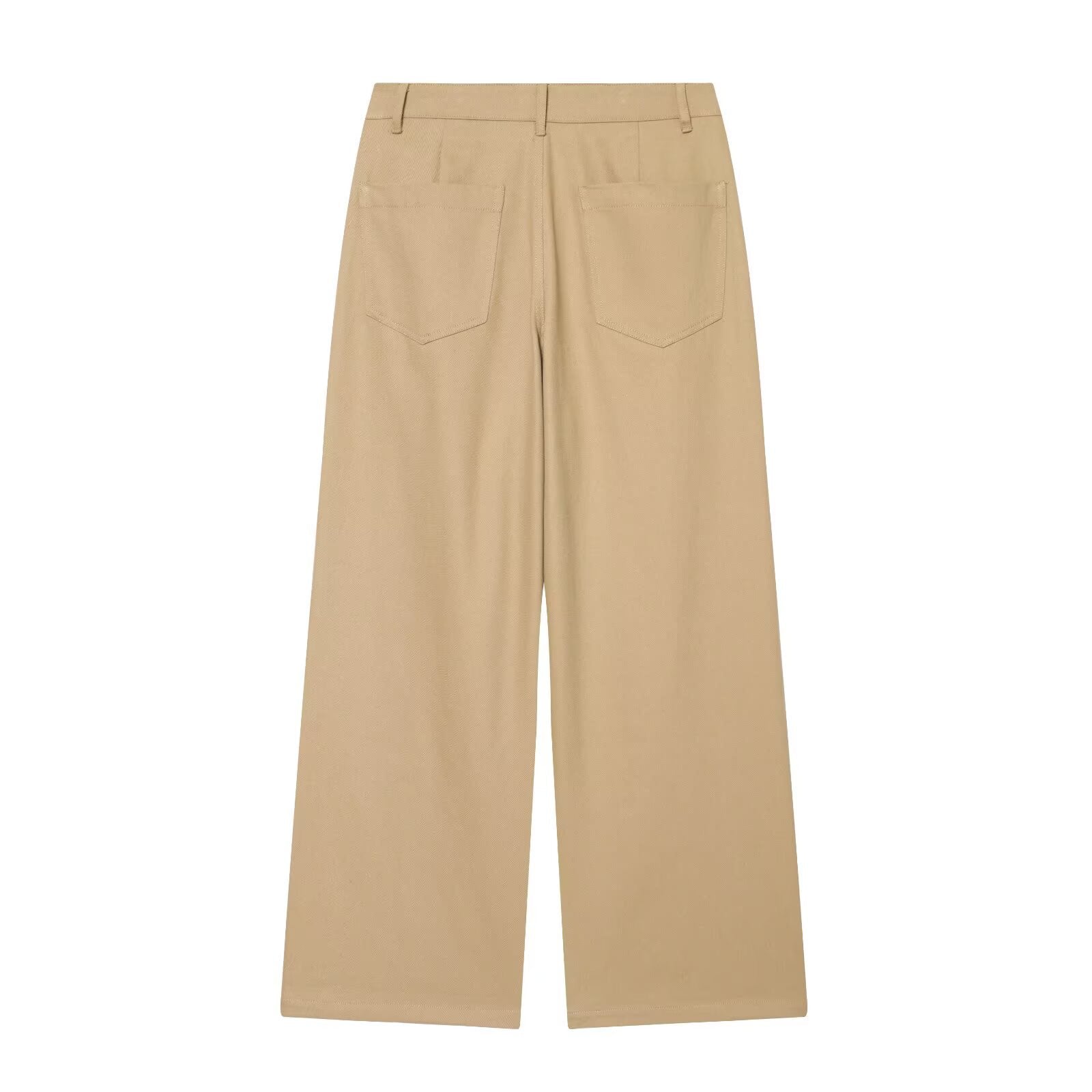 Women's Wide High Waist Pleated Trousers Chichicherry