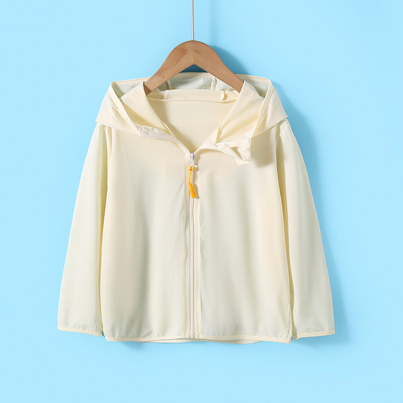 Unisex nan lightweight UV protection hoodie with full zip and breathable mesh lining Chichicherry