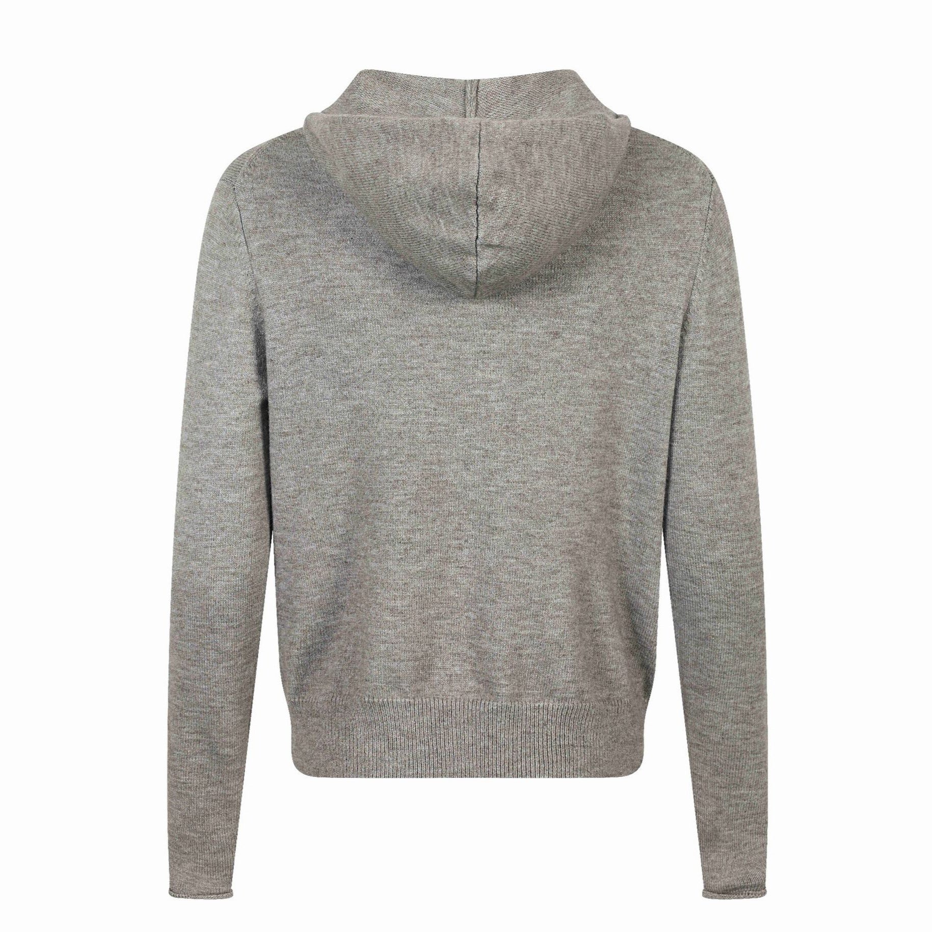 Women's fine knit cardigan with stand-up collar, star embroidery and full-length button placket Chichicherry
