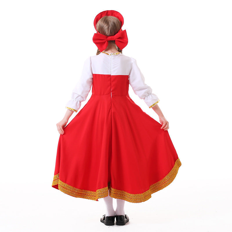 Girl Traditional Party Dress Chichicherry