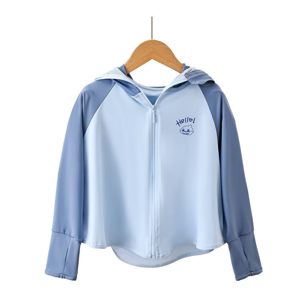 Boys breathable hoodie with UV protection Chichicherry